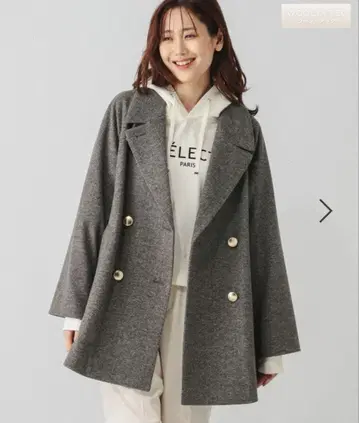 글로벌 워크 가벼운 스트레치 카라 2way 코트