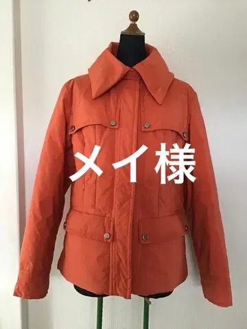 오렌지 캐주얼 다운 자켓 2개 묶음 판매