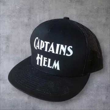 Captains Helm 메쉬 캡 블랙 새상품 클래식 로고
