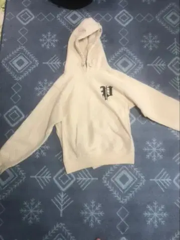 PHATRNK 후드티 크림색