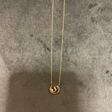 폰테베키오 10k 다이아몬드 목걸이