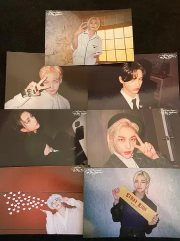StrayKids 스키즈 전시회 현진 엽서 세트