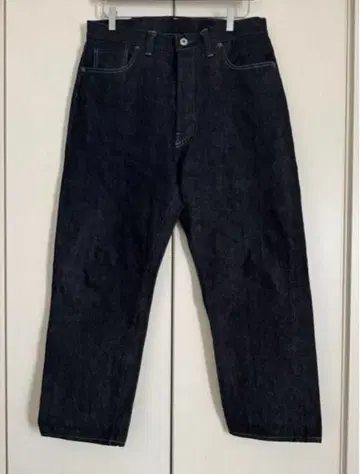 A.PRESSE Washed denim wide pants 32