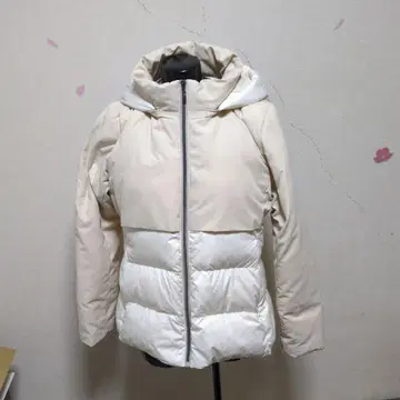 hillk 후드 부착 다운 자켓