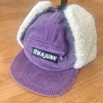 RNA 플라이트 캡 코듀로이 보라색 퍼플 퍼 모자