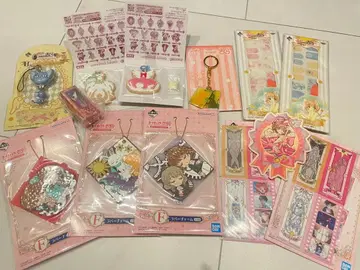 카드캡터 사쿠라 굿즈 세트 키링 씰 스티커