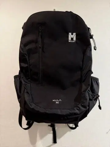 MILLET KULA 30 블랙 백팩