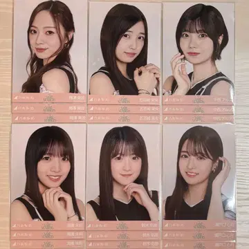 노기자카46 브로마이드 Same numbers 6컴프