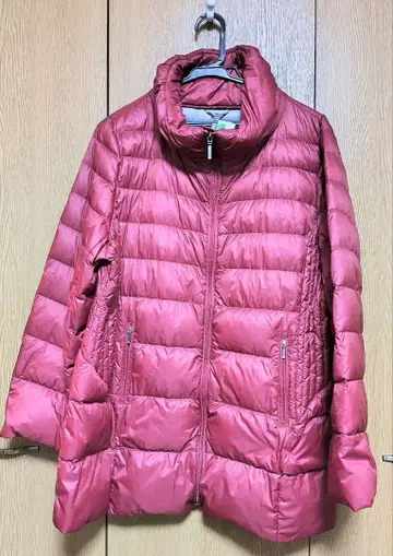 여성용 다운 자켓 LL 빨간색