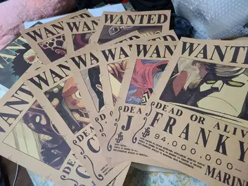 원피스 해군 수배서 전 10장