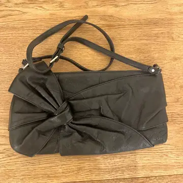 더 긴자 블랙 숄더백