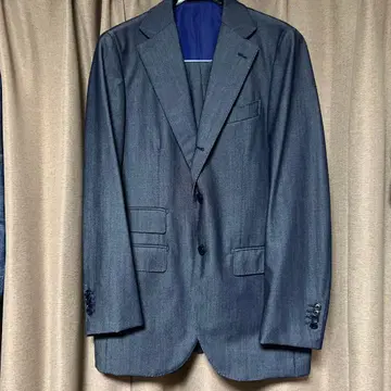 빔즈 F 데님 패턴 수트