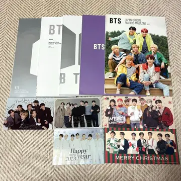 BTS JAPAN OFFICIAL FANCLUB MAGAZINE 카드