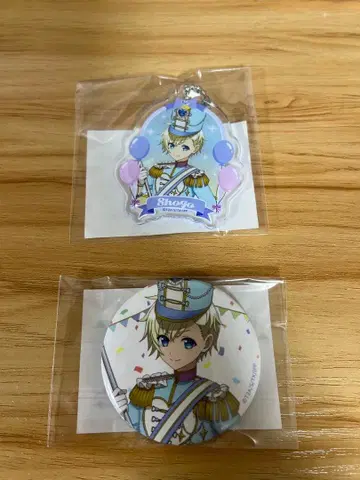 프리파라 마루쿠지 유메 와쿠 마칭 코디 캔뱃지 아크릴 키링 쇼고