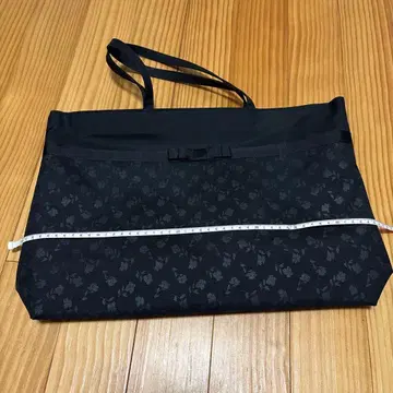 블랙 포멀 토트백 A4 사이즈 가능