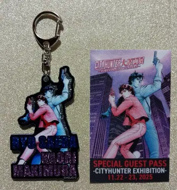 [미사용 새상품] 시티헌터 대원화전 아크릴 키링 일시 지정 특전