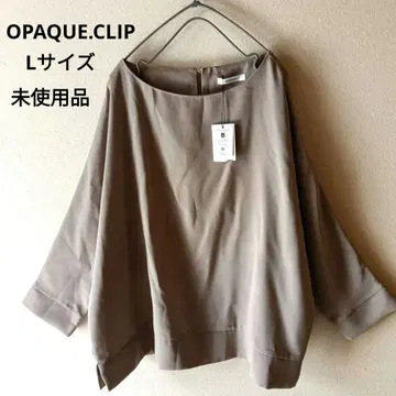 오파크 클립 블라우스 루즈핏