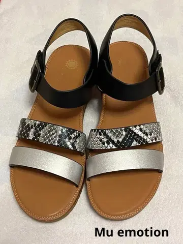 MU emotion 미우 에모션 백 스트랩 샌들 24.5cm