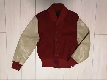 더 리얼 맥코이즈 스타디움 자켓 레어 가죽