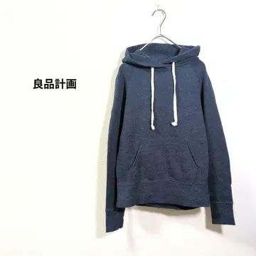 무인양품 후드티 네이비 부드러운 코튼 M 캐주얼 인기