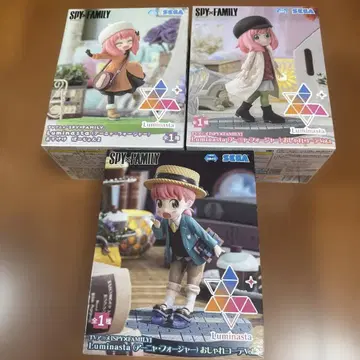 SPY x FAMILY 아냐 Luminsta 피규어 3종 세트