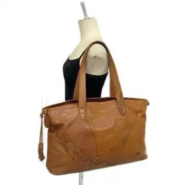 IBIZA 이비자 가죽 토트백