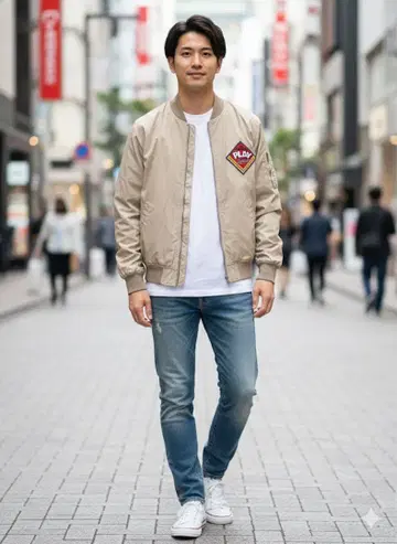 RODEO CROWNS WIDE BOWL 점퍼 MA-1 얇은 소재