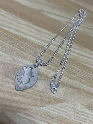 디즈니 콜라보 실버 목걸이 (1알 다이아 포함)