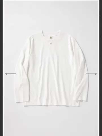 JACKMAN 잭맨 헨리넥 롱 슬리브 T셔츠