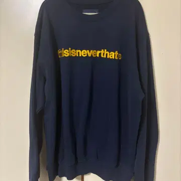 crisisneverthat 네이비 트레이닝복 L