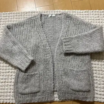 TRICOTS JEAN MARC 그레이 니트 가디건