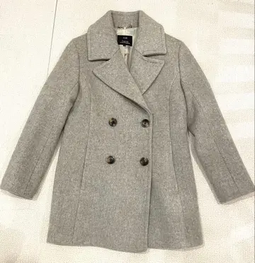 23구 울 더블 브레스트 코트