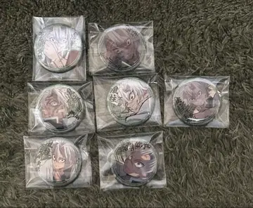 귀멸의 칼날 캐릭터 에마키 카페 제비뽑기 캔뱃지 시나즈가와 사네미