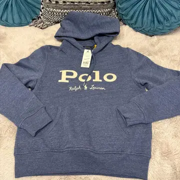 [택 포함 새상품] POLO 후드티 블루