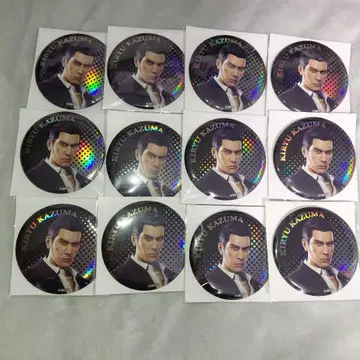 낱개 판매 용과 같이 0 키류 카즈마 캔뱃지 x 12