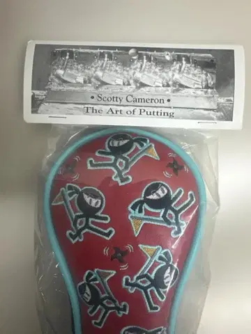 Scotty Cameron 골프헤드커버 닌자 디자인