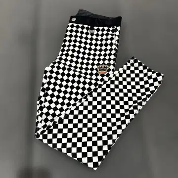 새상품급 MARK&LONA 코듀로이 흑백 골프 팬츠 L