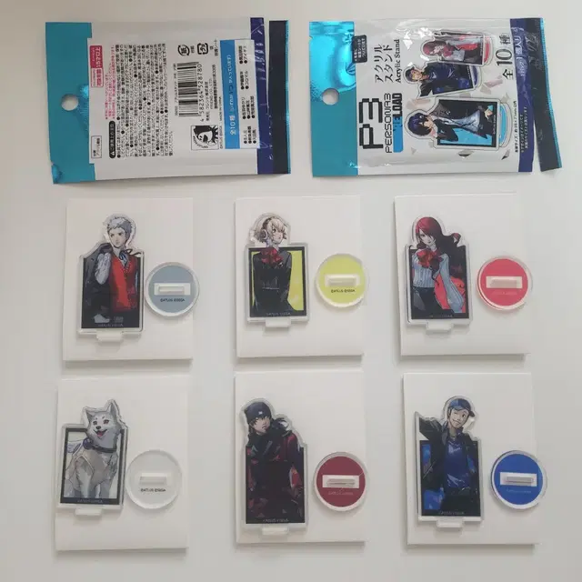 페르소나3 아크릴 스탠드 세리아 일괄