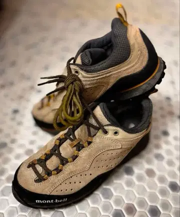 mont-bell 등산화/트래킹 슈즈 베이지