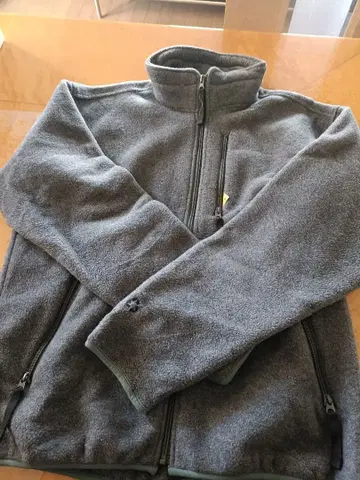 아식스 그레이 플리스 자켓 남성용 M