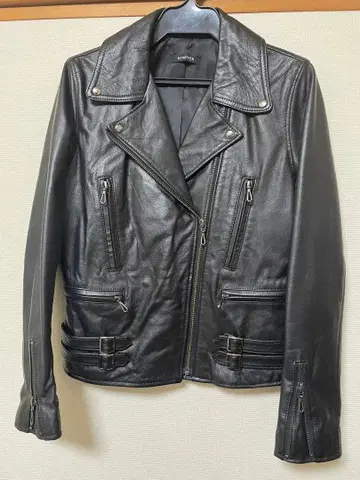 SCHAFFEN 여성용 라이더 자켓 천연 가죽