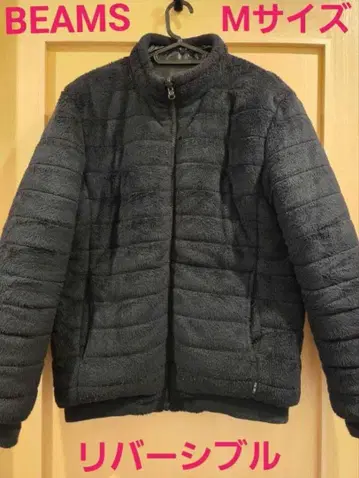 BEAMS 리버서블 M 사이즈 다운 자켓