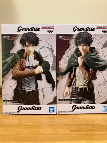 반다이 그란디스타 리바이 엘렌 예거 피규어