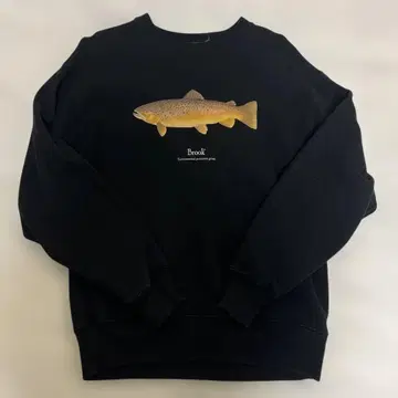 브룩 맨투맨 블랙