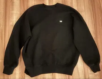 WE'RTHY SWEAT SHIRT 블랙 완판
