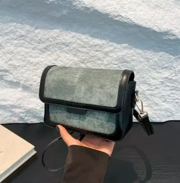 숄더백 그레이 캔버스