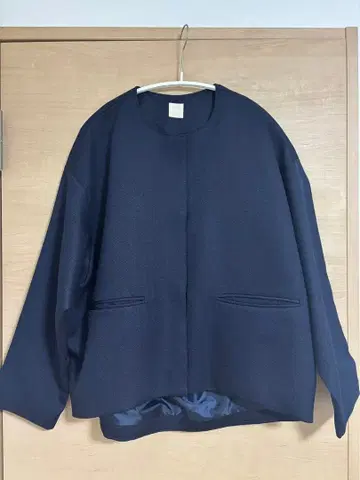 THREE SQUARE 슬라브 노카라 자켓