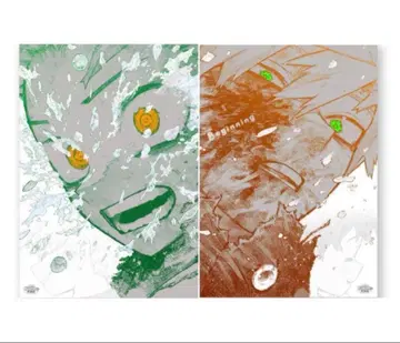 미개봉 새상품 히로아카 원화전 A2 아트 포스터 2장 세트