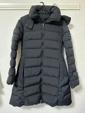 TATRAS 블랙 롱 다운 자켓