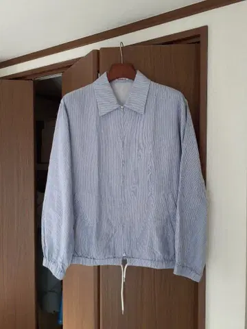 AURALEE GIZA LIGHT WEIGHT ZIP BLOUSON 4